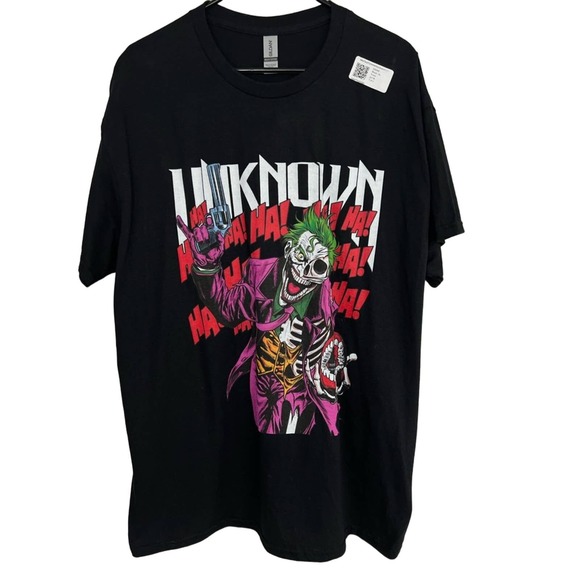 UNKNOWN X JOKER STREETWEAR MEGA PRINT SHIRT SIZE XL NWT - Picture 1 of 3